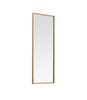 Elegant Decor MR41436BR Eternity Metal frame rectangle mirror 14 inch in Brass