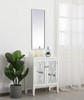 Elegant Decor MR41436S Eternity Metal frame rectangle mirror 14 inch in Sliver