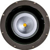 DABMAR LIGHTING FG4300-LED18-F FIBERGLASS WELL LIGHT PAR38 LED 18W FLOOD 120V, Bronze