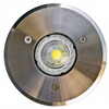 DABMAR LIGHTING LV311-LED5 SS WELL LIGHT W/ROUND TOP 5W LED MR16 12V, Stainless Steel