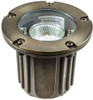 DABMAR LIGHTING LV342-LED4-RGBW-WBS WELL LIGHT OPEN FACE 4W RGBW LED MR16 12V, Weathered Brass