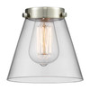 INNOVATIONS LIGHTING 623-1F-PC-G62 Small Cone 1 Light Flush Mount, Polished Chrome