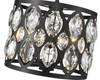 Z-LITE 6010-12MB 3 Light Chandelier,Matte Black