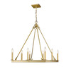Z-LITE 482S-8-26OBR 8 Light Chandelier,Olde Brass