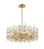 Z-LITE 4007-32AGBR 9 Light Chandelier,Aged Brass Z-LITE 4007-32AGBR 9 Light Chandelier,Aged Brass