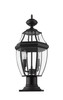 Z-LITE 580PHM-533PM-BK 2 Light Outdoor Pier Mounted Fixture,Black