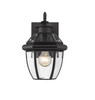 Z-LITE 580XS-BK 1 Light Outdoor Wall Sconce,Black