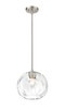 Z-LITE 490P10-BN 1 Light Pendant,Brushed Nickel