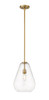 Z-LITE 488P12-OBR 1 Light Pendant,Olde Brass