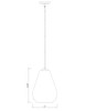 Z-LITE 488P12-OBR 1 Light Pendant,Olde Brass