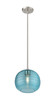 Z-LITE 487P10-BN 1 Light Pendant,Brushed Nickel