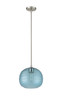 Z-LITE 487P10-BN 1 Light Pendant,Brushed Nickel