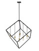 Z-LITE 478P44-BRZ-OBR 7 Light Pendant,Bronze + Olde Brass