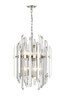 Z-LITE 4006-8PN 9 Light Pendant,Polished Nickel Z-LITE 4006-8PN 9 Light Pendant,Polished Nickel