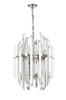 Z-LITE 4006-8PN 9 Light Pendant,Polished Nickel Z-LITE 4006-8PN 9 Light Pendant,Polished Nickel