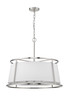 Z-LITE 1935-26BN 6 Light Pendant,Brushed Nickel