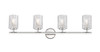 Z-LITE 1934-4V-PN 4 Light Vanity,Polished Nickel