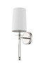 Z-LITE 808-1S-PN 1 Light Wall Sconce,Polished Nickel
