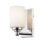 Z-LITE 485-1S-CH 1 Light Wall Sconce,Chrome