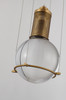 BETHEL INTERNATIONAL MU91P5BR 1-Light Single Pendant Lighting,Antique Brass