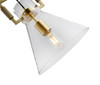 BETHEL INTERNATIONAL LC03P9BR 1-Light Single Pendant Lighting,Brass