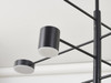 BETHEL INTERNATIONAL BE21C40B 8-Light LED PENDANT LIGHT,Black