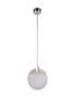 BETHEL INTERNATIONAL BU04P11CH LED Single Pendant Lighting,Chrome