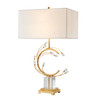 BETHEL INTERNATIONAL JTL44RC-GL 1-Light Table Lamp,Gold