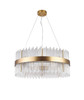 BETHEL INTERNATIONAL MU57 18-Light Chandelier,Gold