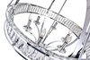 CWI LIGHTING 9957P30-6-601 6 Light  Chandelier with Chrome finish
