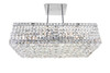 CWI LIGHTING 8030P26C-RC 8 Light Down Chandelier with Chrome finish