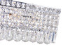 CWI LIGHTING 8030P26C-RC 8 Light Down Chandelier with Chrome finish