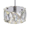 CWI LIGHTING 5636P4-1-601 LED Mini Pendant with Chrome Finish