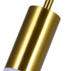 CWI LIGHTING 1221P5-1-625 1 Light Mini Pendant with Brass Finish