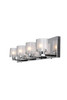 CWI LIGHTING 5540W25C-601 4 Light Wall Sconce with Chrome finish
