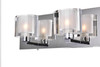 CWI LIGHTING 5540W25C-601 4 Light Wall Sconce with Chrome finish