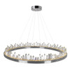 CWI LIGHTING 1218P40-613 LED Chandelier with Polished Nickel Finish