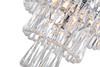 CWI LIGHTING 5078P16C 6 Light  Chandelier with Chrome finish