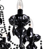 CWI LIGHTING 5095P32B-9 9 Light Up Chandelier with Black finish