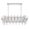 CWI LIGHTING 9910P58-24-601 24 Light Candle Chandelier with Chrome finish