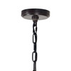 CWI LIGHTING 9962P17-5-101 5 Light  Chandelier with Black finish