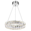 CWI LIGHTING 5704P16-1-601-A LED  Chandelier with Chrome finish