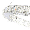 CWI LIGHTING 5080P24ST-2R LED  Chandelier with Chrome finish