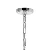 CWI LIGHTING 9970P26-8-601 8 Light  Chandelier with Chrome finish