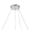 CWI LIGHTING 1057P24-8-601 8 Light Chandelier with Chrome Finish