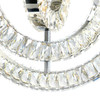 CWI LIGHTING 1046P20-3-601 LED Chandelier with Chrome Finish