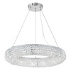 CWI LIGHTING 1057P32-12-601 12 Light Chandelier with Chrome Finish