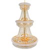 CWI LIGHTING 8001P30G 32 Light Down Chandelier with Gold finish