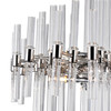 CWI LIGHTING 1137P26-10-613 10 Light Chandelier with Polished Nickel Finish