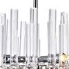 CWI LIGHTING 1137P10-3-613 3 Light Mini Chandelier with Polished Nickel Finish